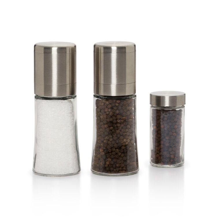 Kamenstein Elite Salt and Pepper Grinder Set with Free Spice